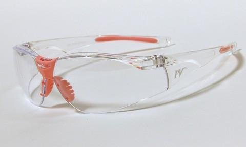 Anarchy Clear Frame, Pink Tips, Clear Lens