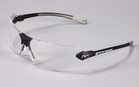Shadows Black Frame - Platinum Trim - Clear Lens
