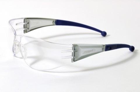 Flare Eyewear Clear Lens w/Blue Tips