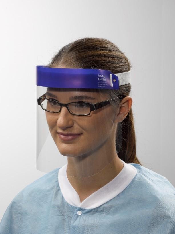 Dynamic Disposables™ Traditional Full Face Shield  (24/PK) 8" length