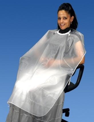Palmero Healthcare Plastic Knee Length Patient Throw - Blue