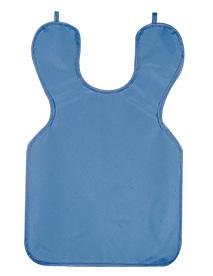 Palmero Healthcare Cling Shield® Adult Apron, No Collar - Light Grey