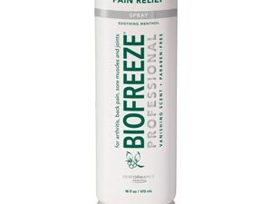 Biofreeze Professional soothing Menthol Vanishing Scent Paraben FREE 16 oz Spray Pump, Colorless