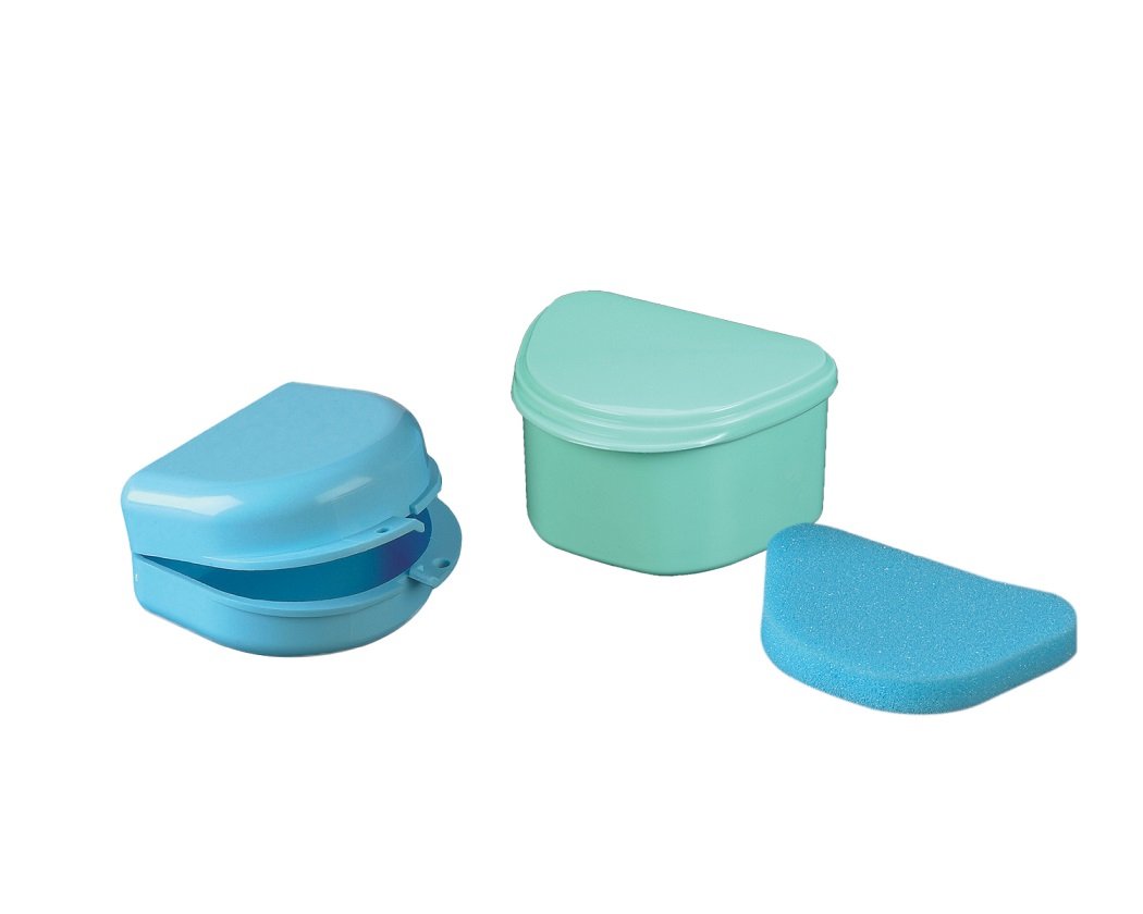 Plasdent DEEP DISH CONTAINER BOX (Bulk 300pcs/case) - BLUE