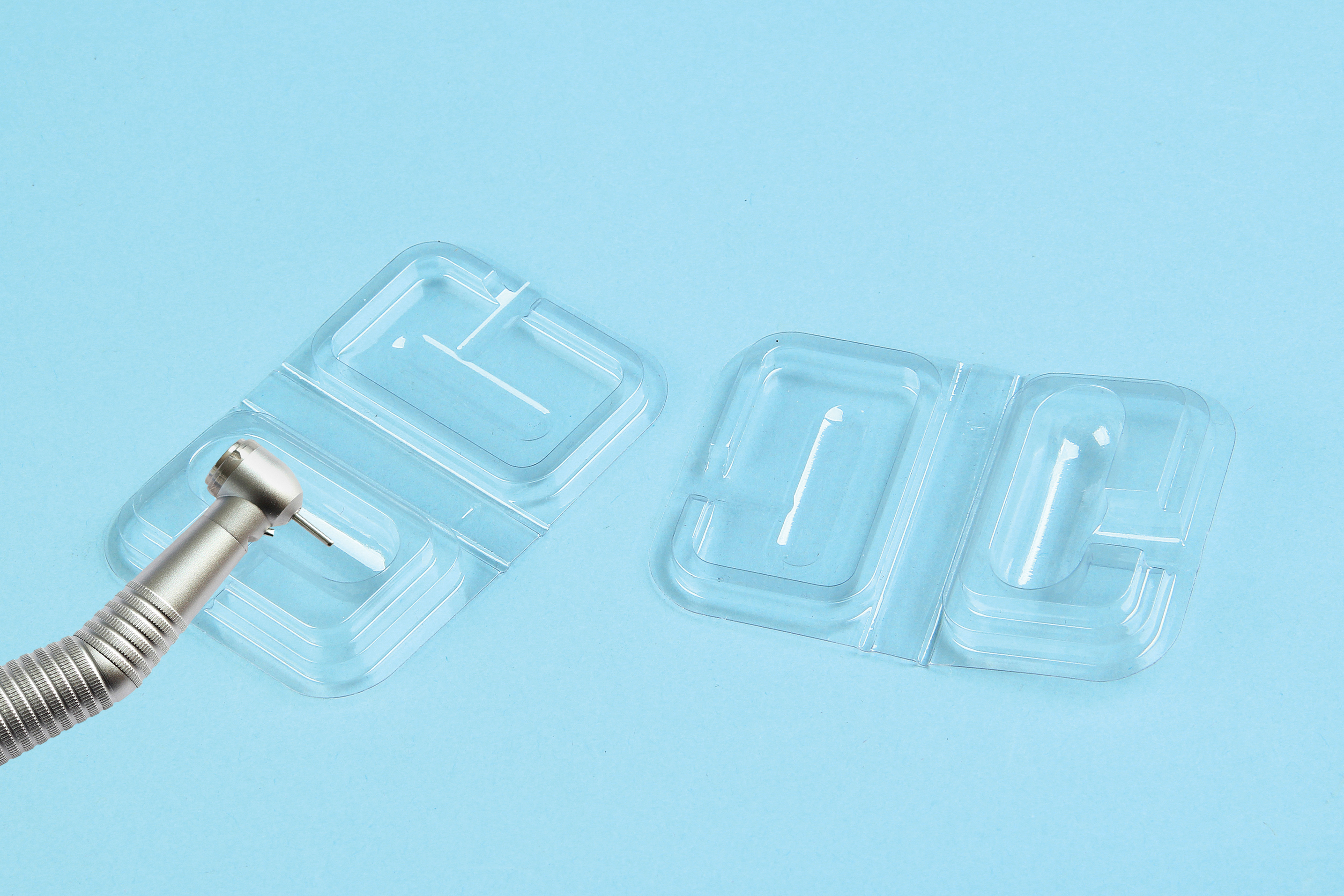 Plasdent HANDPIECE PURGE & SAFETY COVER, Clear (100pcs/box)