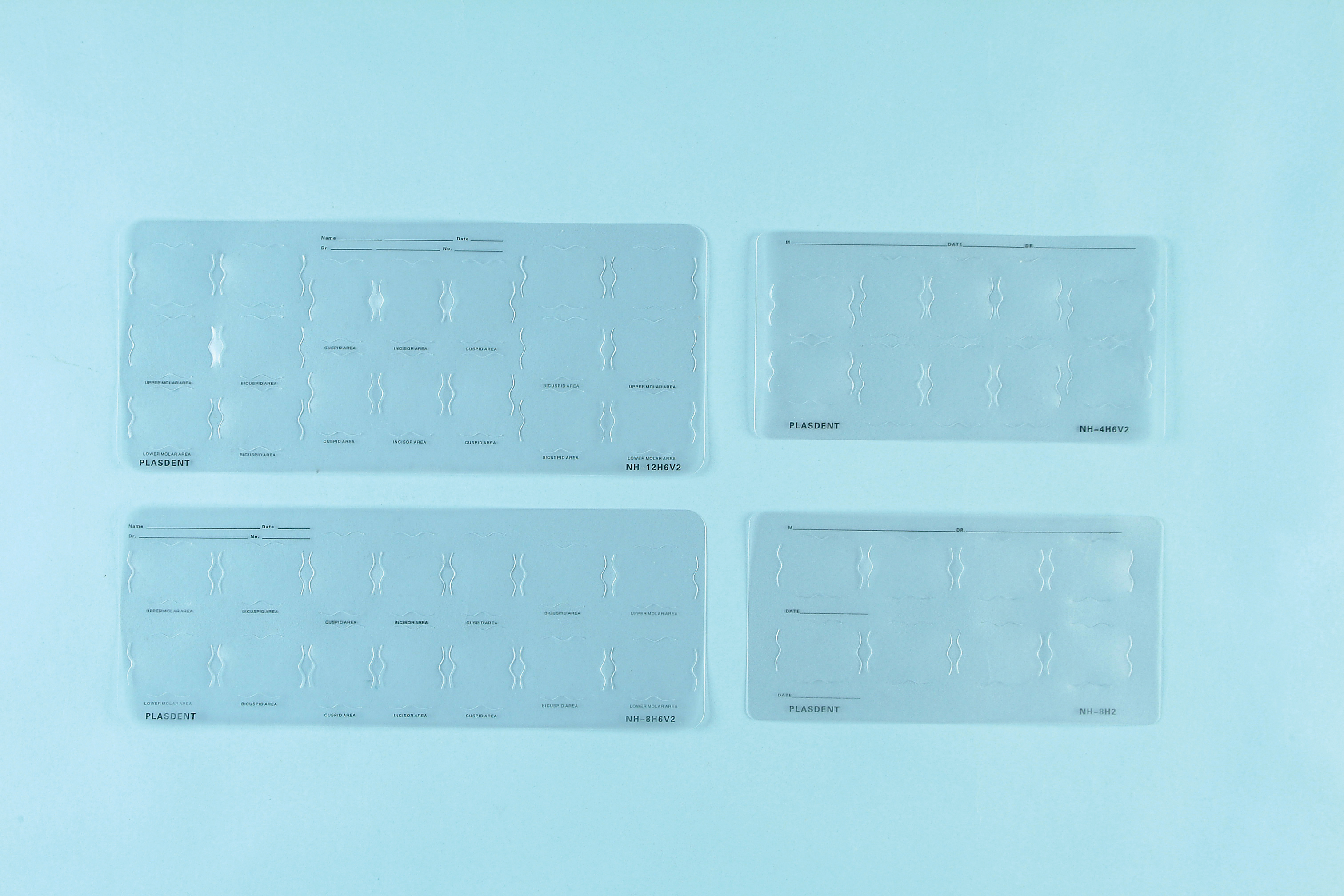 Plasdent NOTCHED FILM MOUNT-10W 4H6V#2 (100pcs/box)