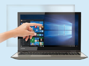 Plasdent TOUCH SCREEN BARRIER FILM, Laptop, 16"x 10" (300pcs/box)