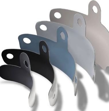 Plasdent Matrices Sectional Kit II, 30 Matrices, 2 Rings