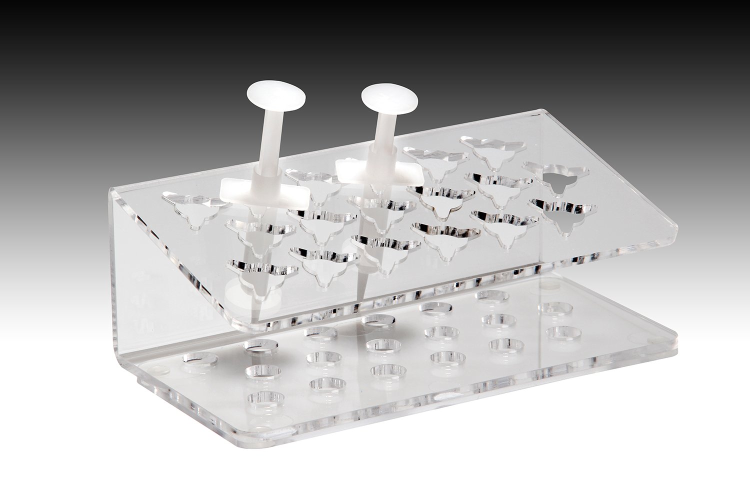 Plasdent CROSS HOLE COMPOSITE MATERIAL ORGANIZER (LARGE)