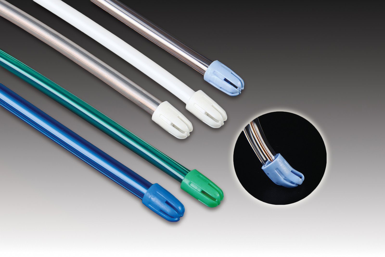 Plasdent FLEXJET™ SALIVA EJECTORS SOFT, Trans Blue with Blue Tip (100pcs/bag, 10 bag/box, 4 box/case)