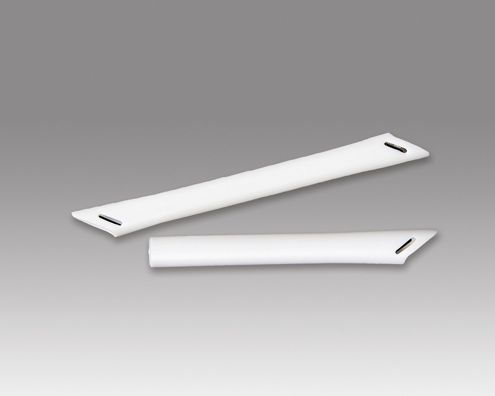 Plasdent SOFVENT™ ORAL EVACUATOR Vented Tip, White, Short 3½" (100pcs/bag, 20bags/case)