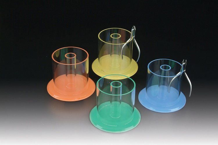 Plasdent ROUND PLIER RACK W/HOLDING TUBE - BLUE