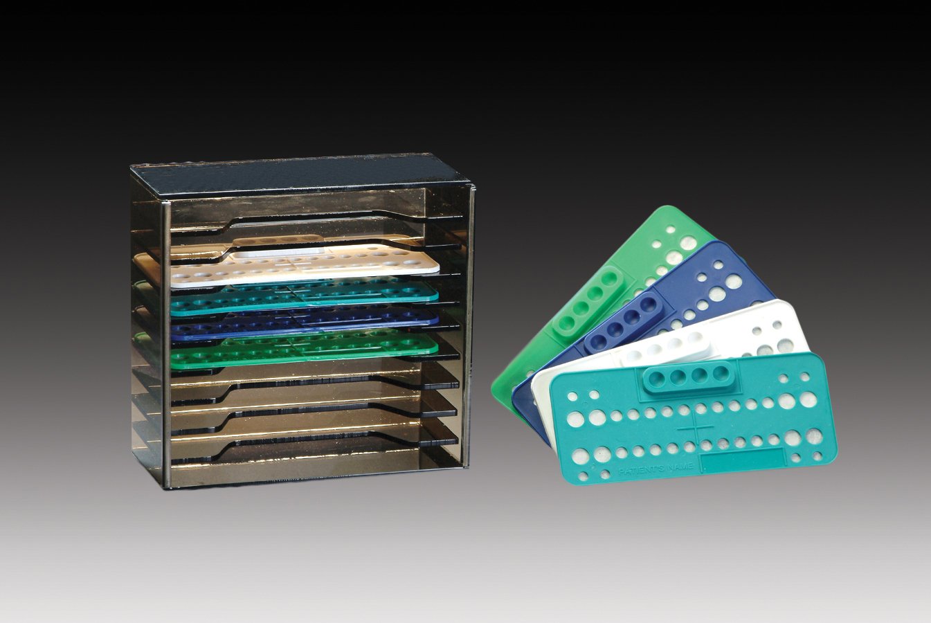 Plasdent BRACKET TRAYS HOLDERS (Smoke)