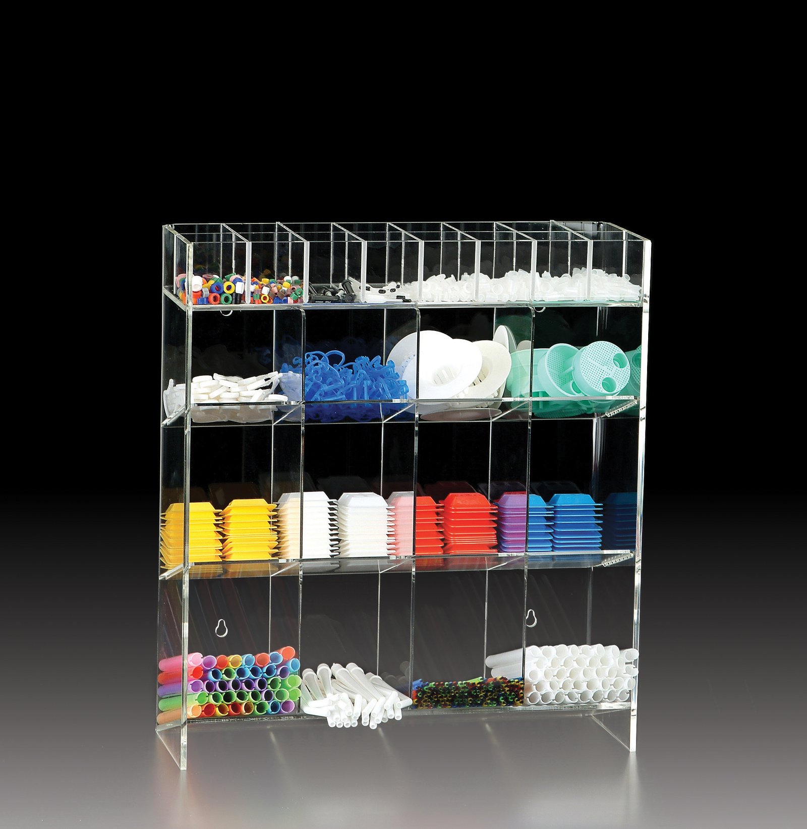 Plasdent ACRYLIC JUMBO ORGANIZATION RACK