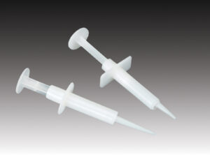 Plasdent DISPOSABLE IMPRESSION SYRINGES, Clear, Bendable Tip (50set/box)