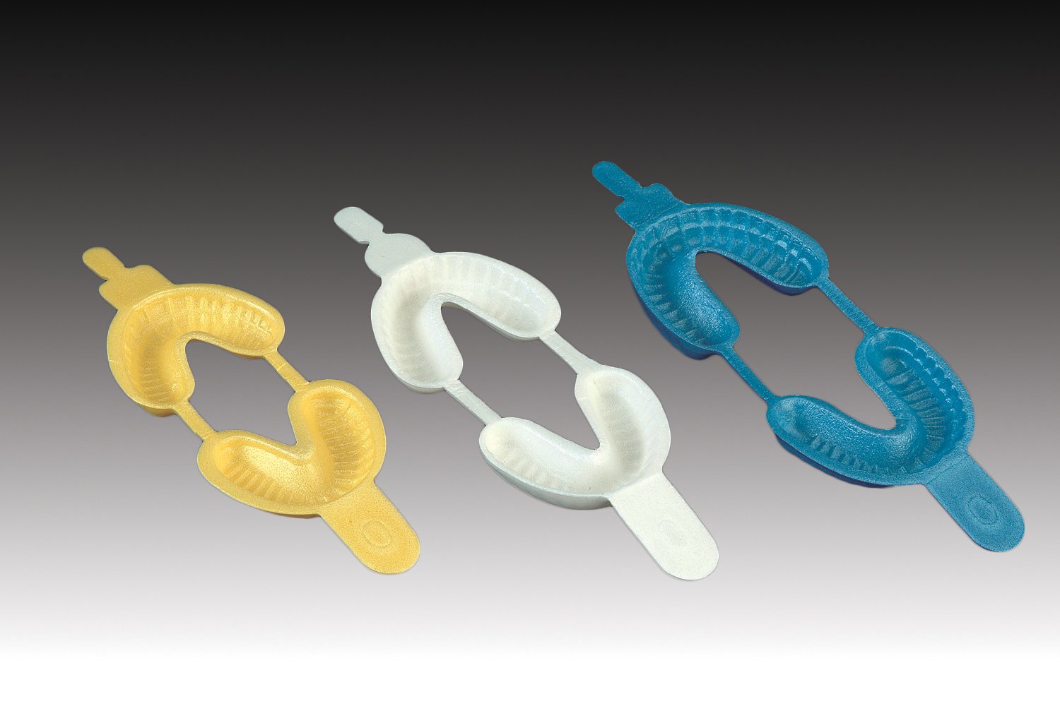 Plasdent DUAL FLUORIDE TRAYS II, Large, Blue (100pcs/bag)