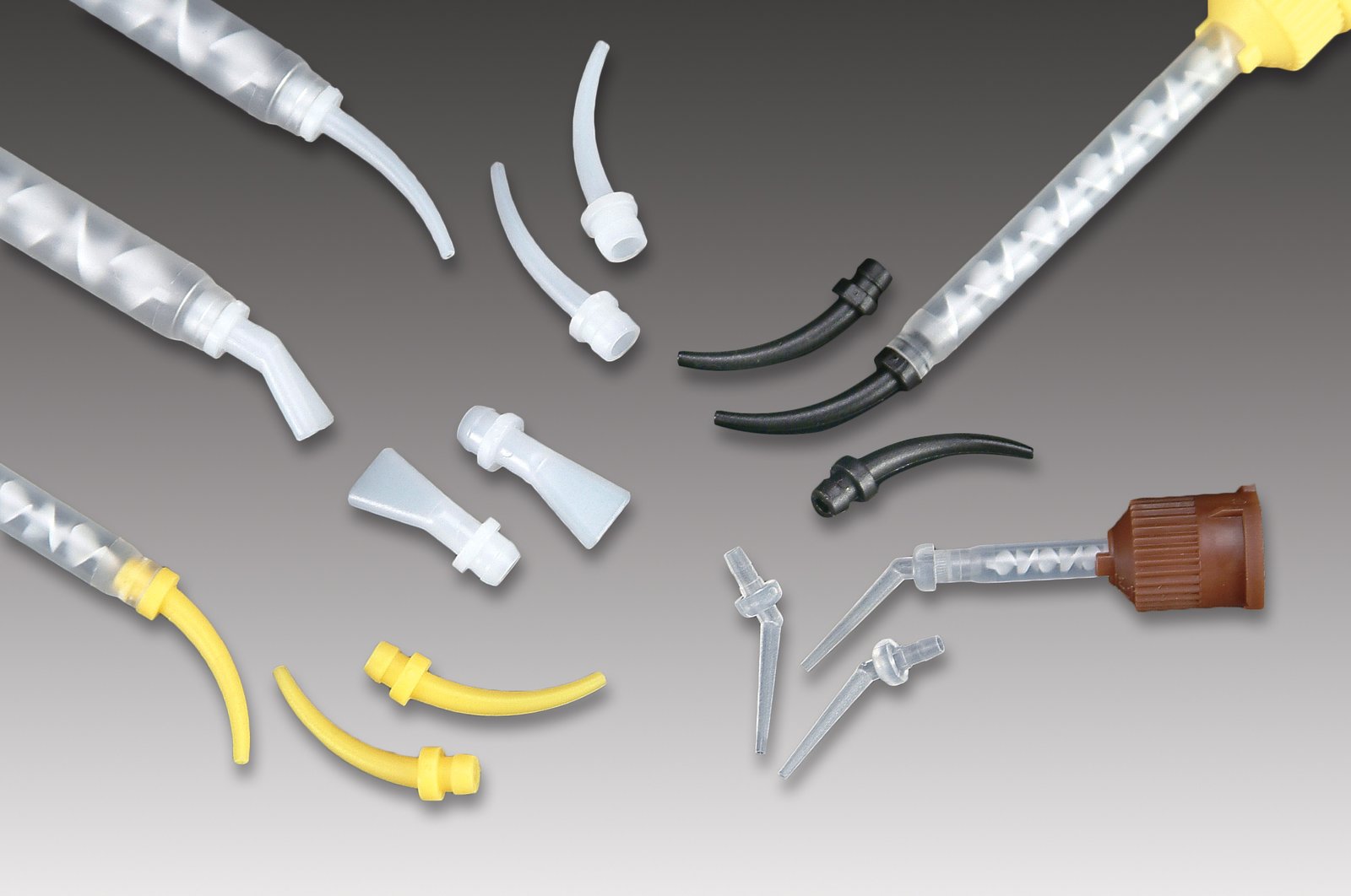 Plasdent INTRAORAL TIPS Yellow, (100pcs/bag)