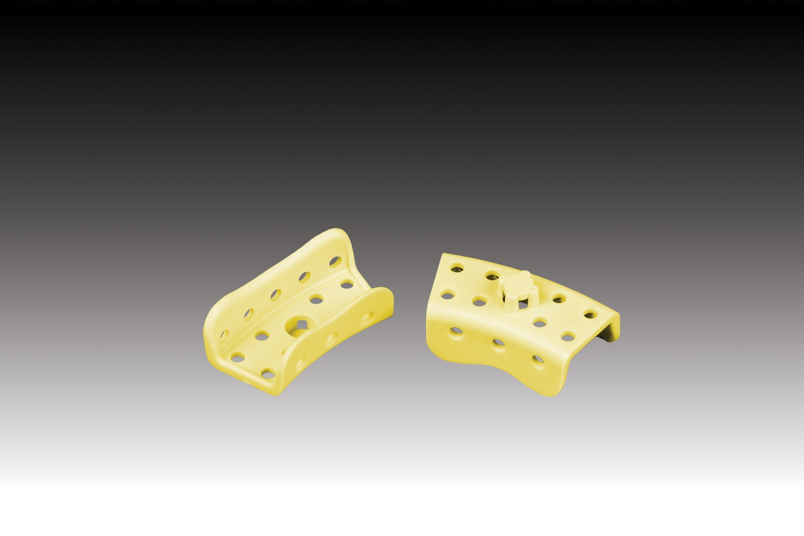 Plasdent Excellent Disposable Impression Trays MINI IMPRESSION TRAY , Yellow (50pcs/bag)