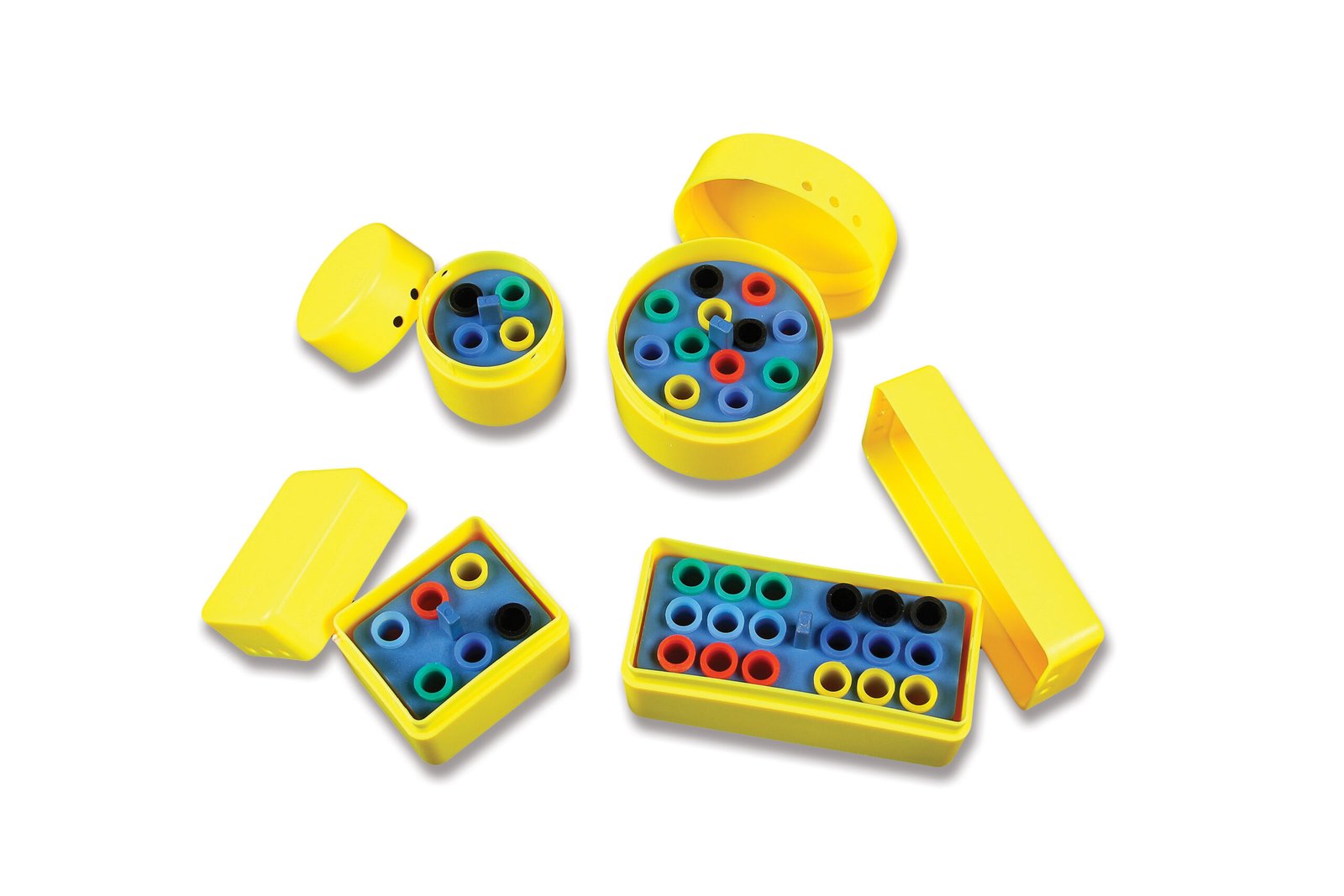 Plasdent LARGE ROUND ENDO BOX, 12 Gutta Percha Vials