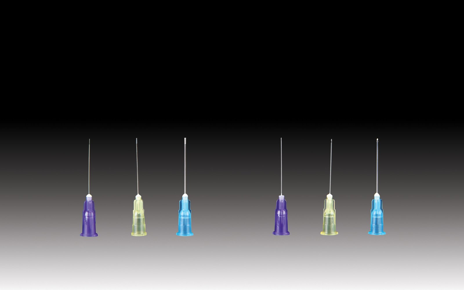 Plasdent Monovac Irrigation Needle Tips - 23ga. Side Vented, Monoject® Style, Blue (100pcs/box)