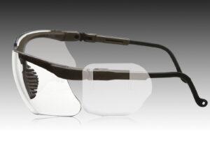 Plasdent DISPOSABLE EYEGLASS SIDE SHIELDS One Size Fits All, (250pcs/box)