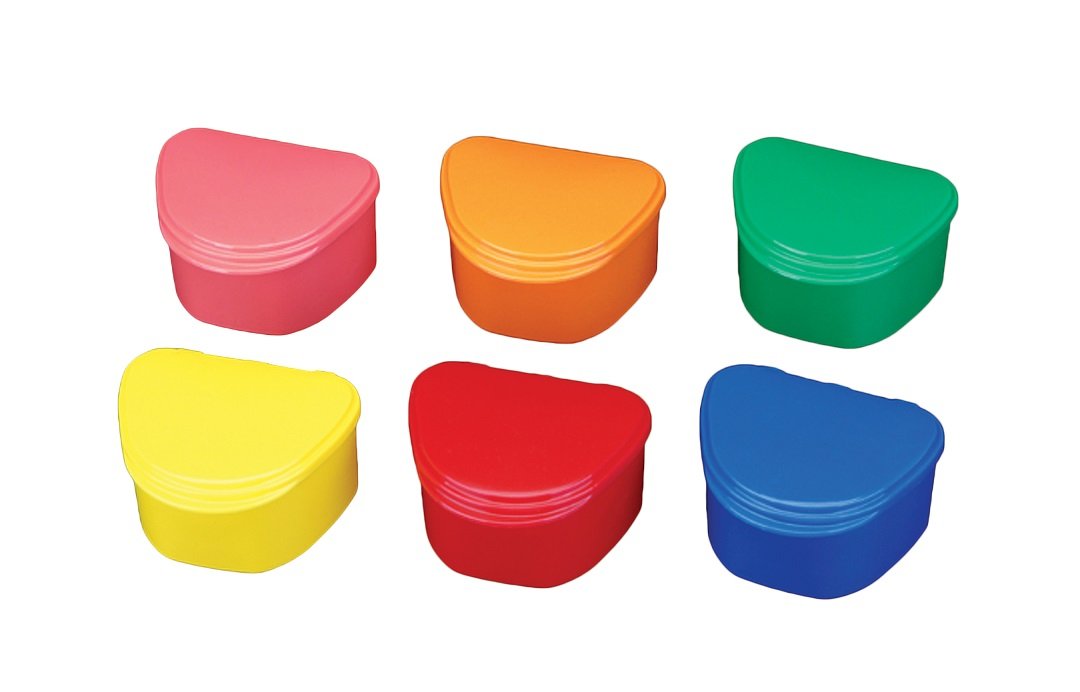 Plasdent DENTURE BOX (12pcs/box) -  WHITE