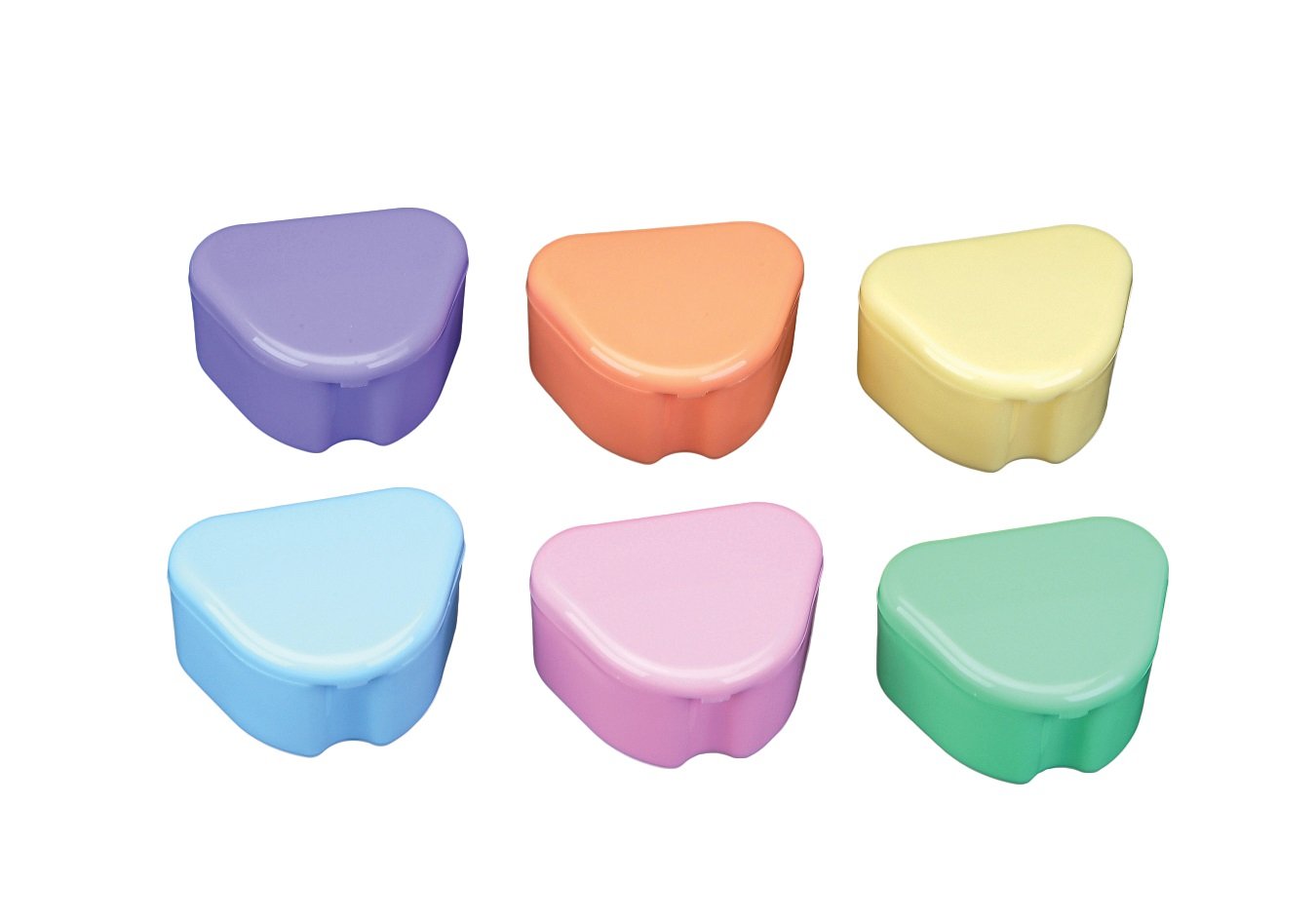 Plasdent DEEP DISH RETAINER BOX (12pcs/box) - WHITE