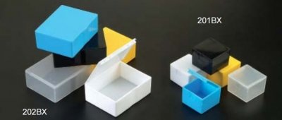 Plasdent DENTAL 1" BOX (1000pcs/case) - CLEAR