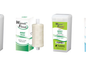 Plasdent WAXED NYLON FLOSS, Unflavored (200 yard/roll)