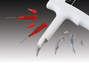 Plasdent CLEAR TUBES & PLUGS/ (100 Tubes & 100 Plugs/bag)