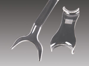Plasdent Extand Photography Cheek Retractors - Double Ended, Clear, (2pcs/box)  