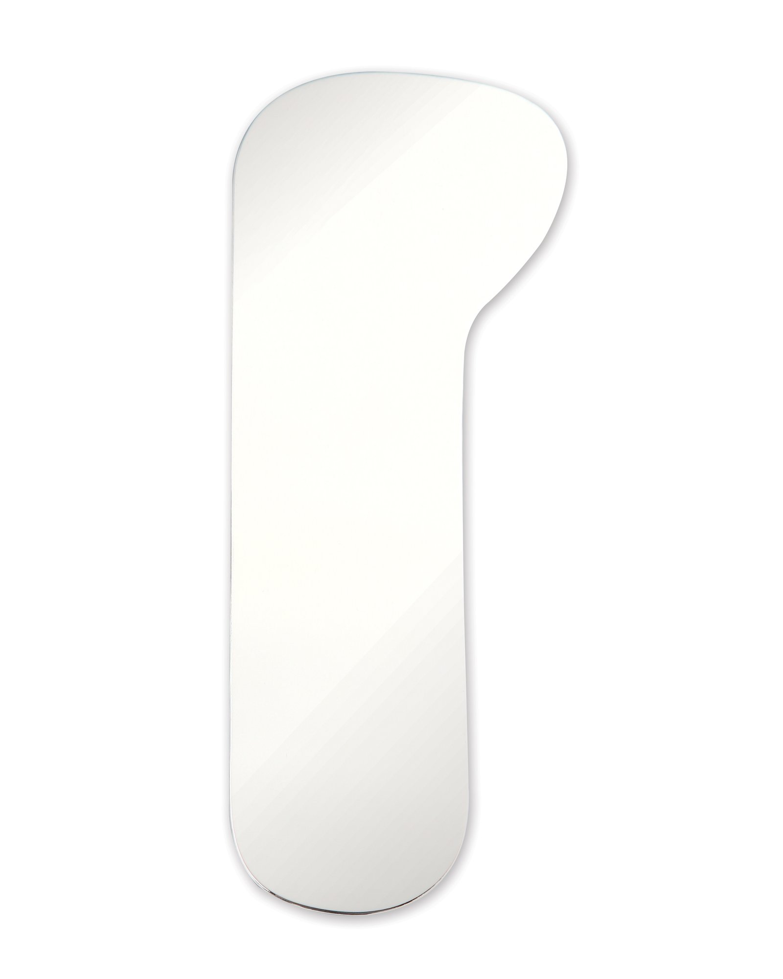 Plasdent Buccal & Lingual Mirrors (One Sided Stainless Steel) - Wide Buccal  (2 1/4”x 5 1/2”x 1 3/5”)