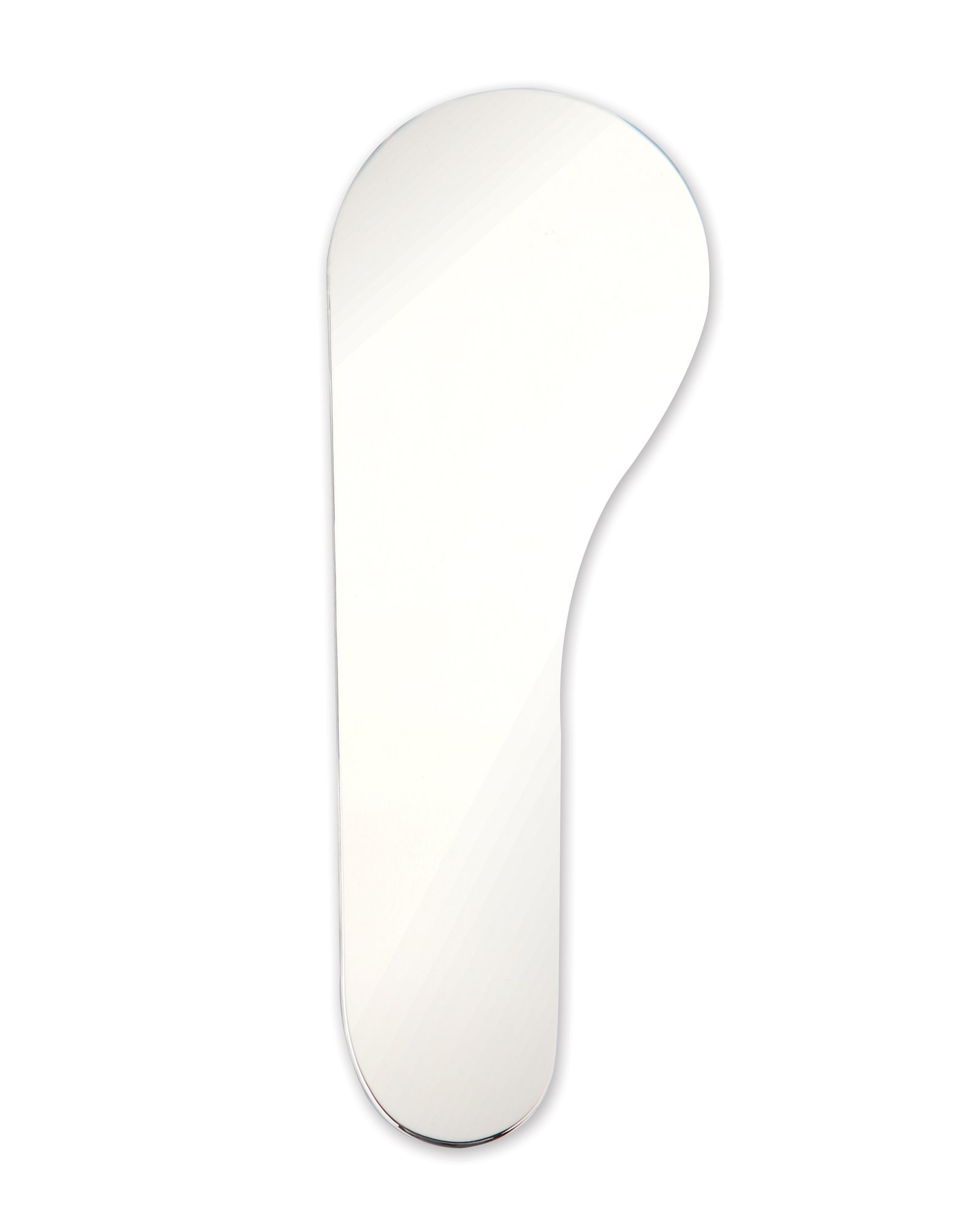 Plasdent Buccal & Lingual Mirrors (One Sided Stainless Steel) - Buccal  (2 1/10”x 5 4/5”x 1 1/10”)