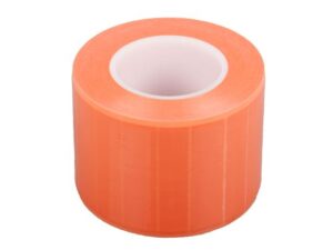 Plasdent® Sticky Wraps-Barrier Films, 4"W x 6"L, Roll of 1200, Orange