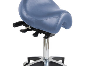 Plasdent SADDLE DOCTOR STOOL, WIDE, BACK REST