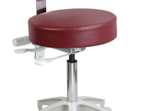 Plasdent TRADITIONAL DOCTOR STOOL, ROUND SEAT
