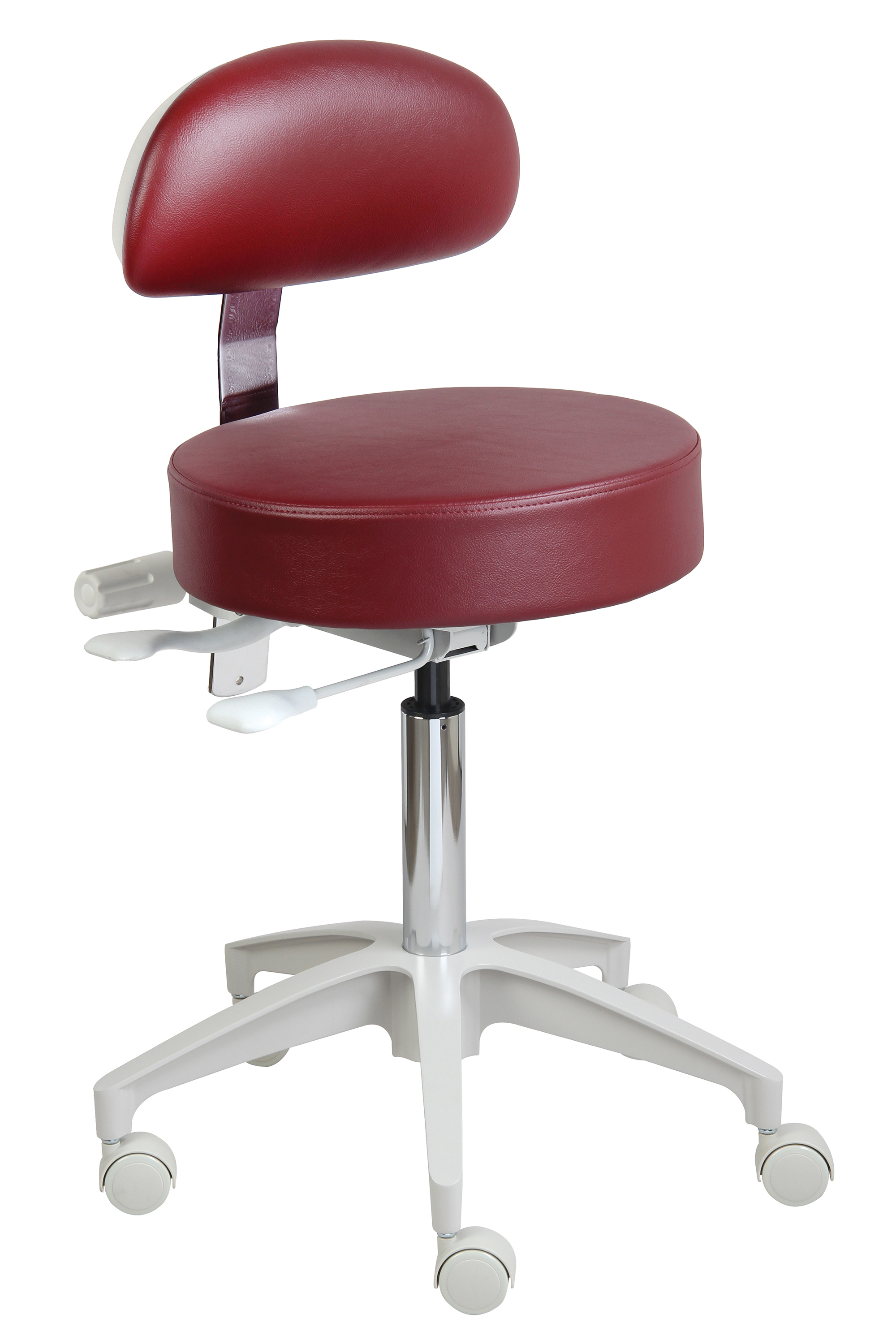 Plasdent TRADITIONAL DOCTOR STOOL, ROUND SEAT