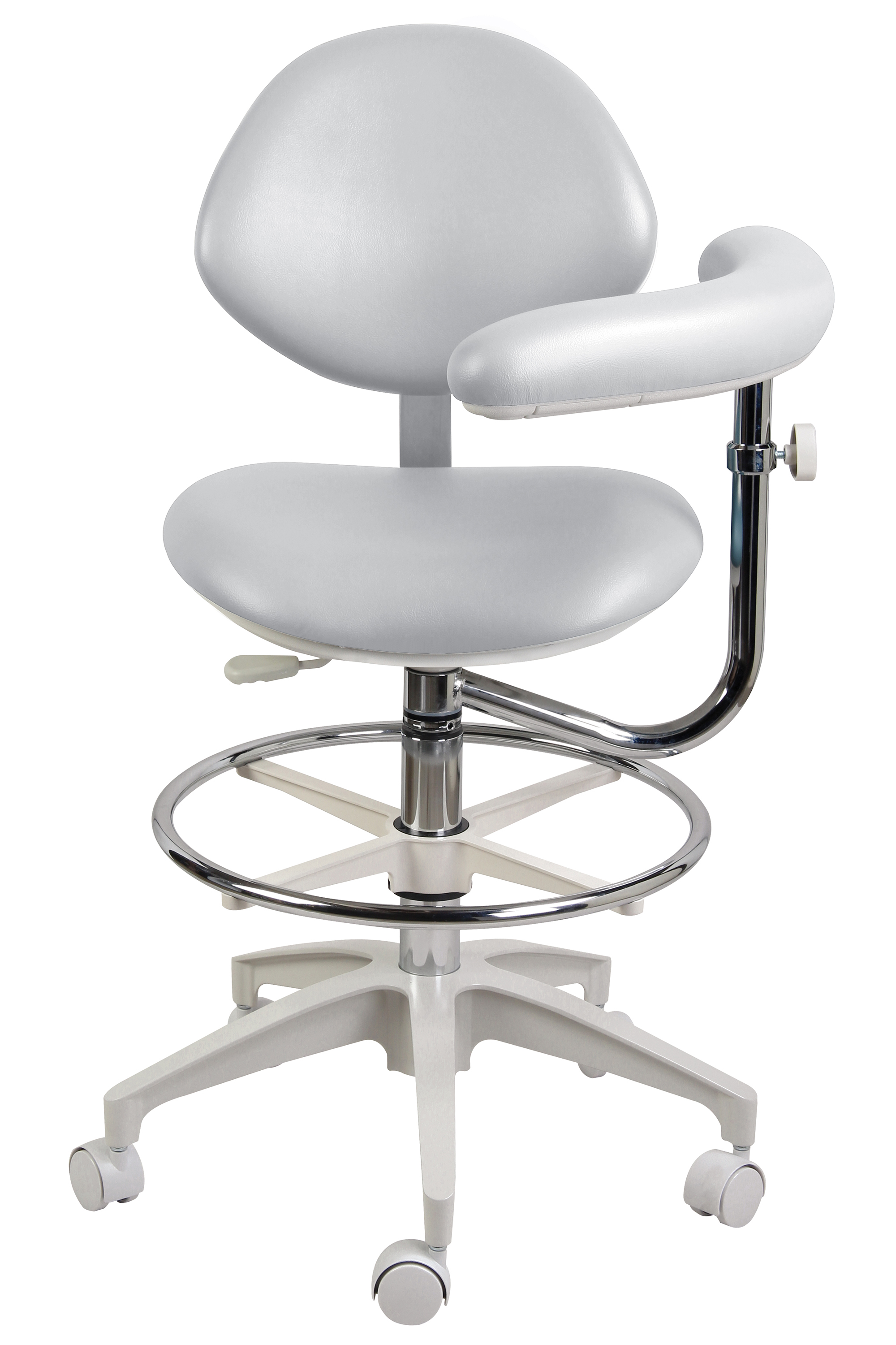 Plasdent CLASSICAL PLUS ASSISTANT STOOL, BACK REST