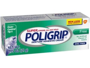 Poligrip® Denture Adhesive Cream Zinc Free 0.75 oz