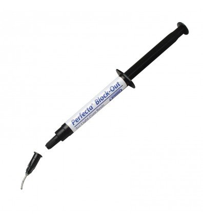 Premier Perfecta Block-out resin 2x3cc syringes + 20x 18Ga Pre-Bent Black Dispensing Tips