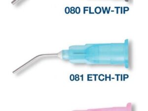  Premium Plus Disposable Flowable Composite Tips (100 pcs/ pack) - Flow Tips, Black