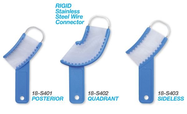 Premium Plus Disposable 3-in-1 Triple Trays w/ Stainless-steel Wire Connector (36 pcs) - Posterior