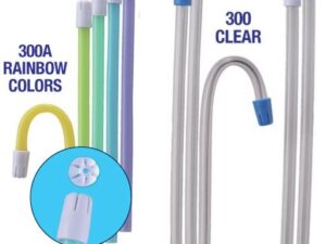  Premium Plus Disposable Saliva Ejectors Bulk Pack (1000 pcs) - Clear/White