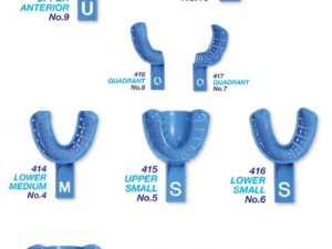  Premium Plus Disposable Impression Trays with Rim Lock (10 pcs) - Intro Pack