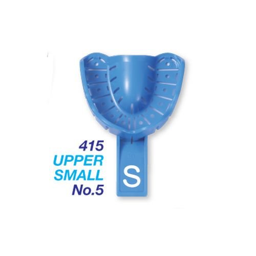 Premium Plus Disposable Impression Trays with Rim Lock (10 pcs) - Upper Small
