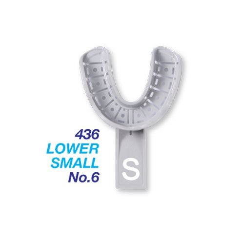 Premium Plus Autoclavable Impression Trays with Rim Lock - Lower Small