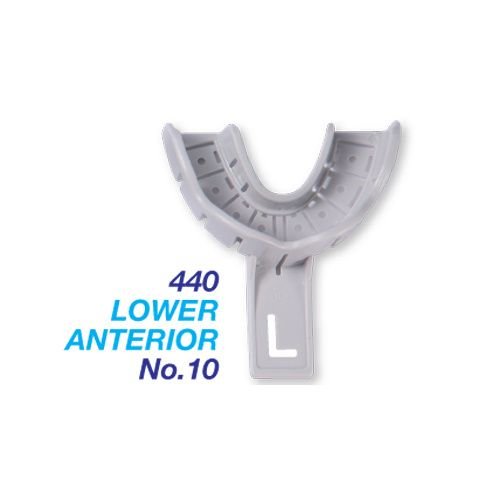 Premium Plus Autoclavable Impression Trays with Rim Lock - Lower Anterior