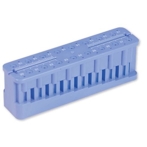 Premium Plus Autoclavable Plastic Endo Measuring Block (1 pc)