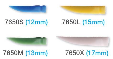 Premium Plus Disposable Plastic Wedges (100 pcs) - Extra Large