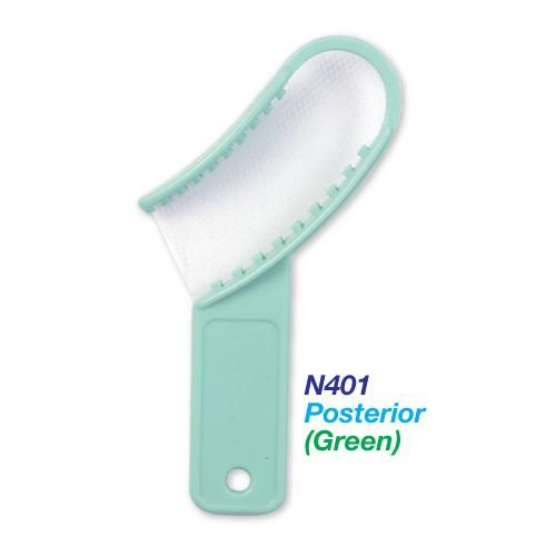 Premium Plus Color Coded Disposable 3-in-1 Triple Trays - Posterior (Green)